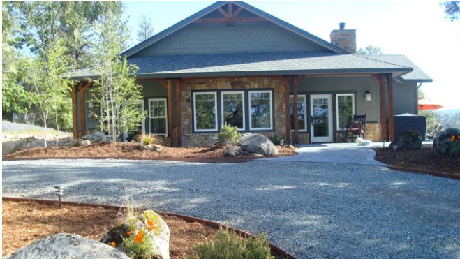 Custom home drawn and framing package by pacific modern homes 