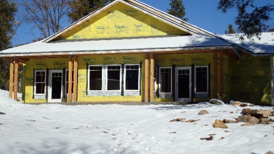 speed of construction of a panelized pre-cut framing package allows for shorter construction time