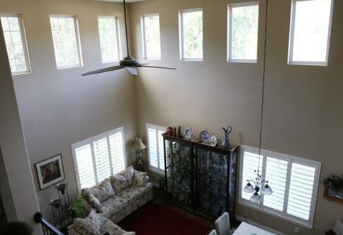 pacific modern homes emerald home plan two story living space with clerestory windows